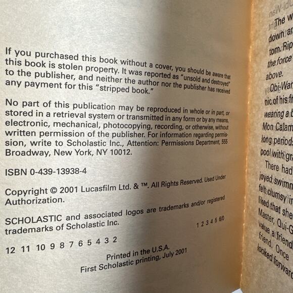 Star Wars Jedi Apprentice Special Edition Deception Jude Watson Lot Of 3 - Picture 9 of 9